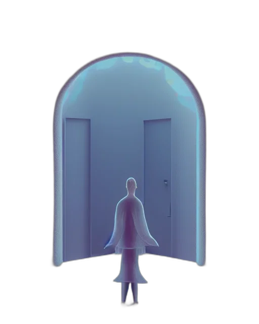 dress, robot, face, jacket transparent PNG cut-out