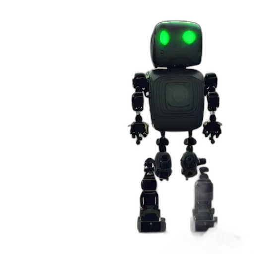 robot, creature, 3d render, concept art transparent PNG cut-out