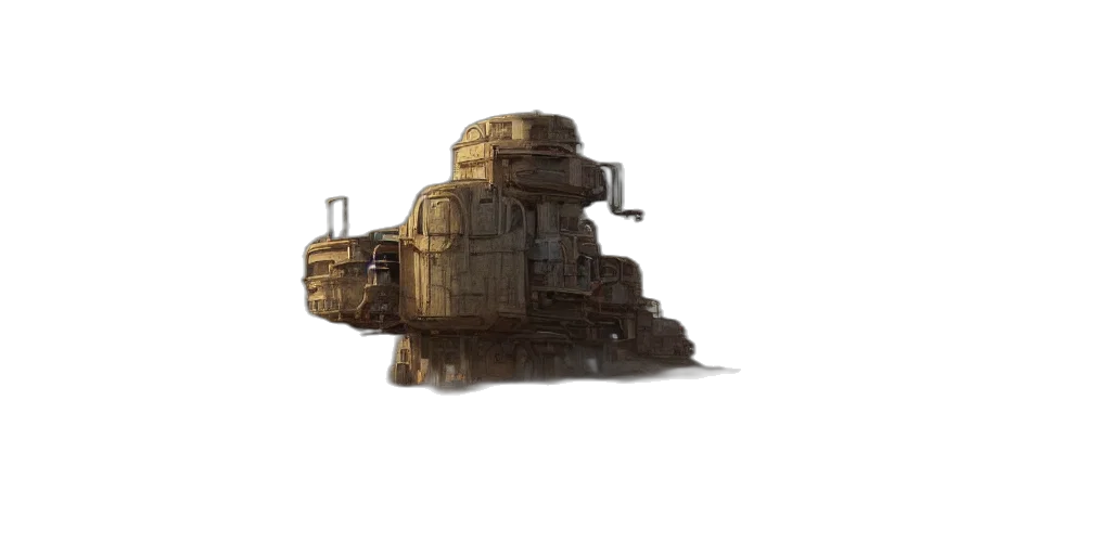 car, robot, weapon, furniture transparent PNG cut-out