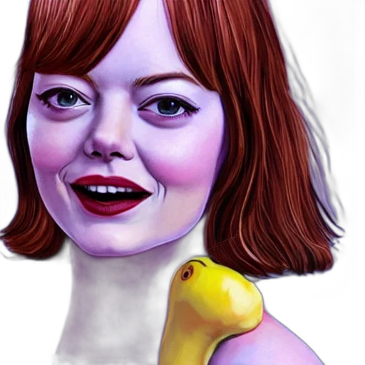 face, animal, photorealistic, concept art, comic book art, cartoon, emma, stone transparent PNG cut-out