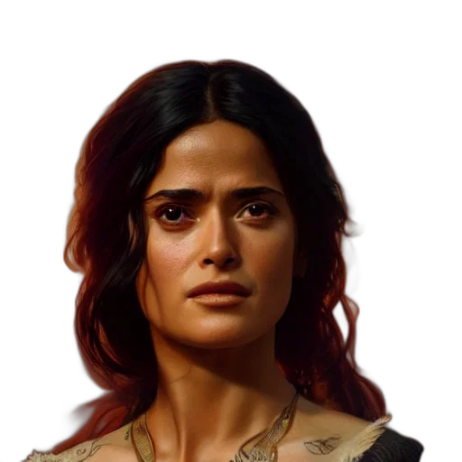 face, concept art, photorealistic, fantasy art transparent PNG cut-out