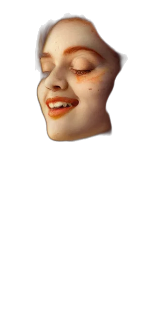 mask, face, creature, crown, 3d render, photorealistic, concept art, vaporwave transparent PNG cut-out