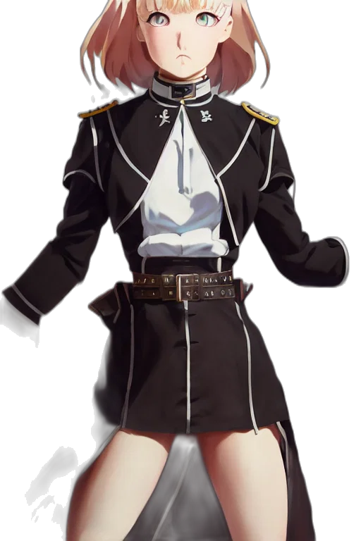 staff, jacket, weapon, hat transparent PNG cut-out