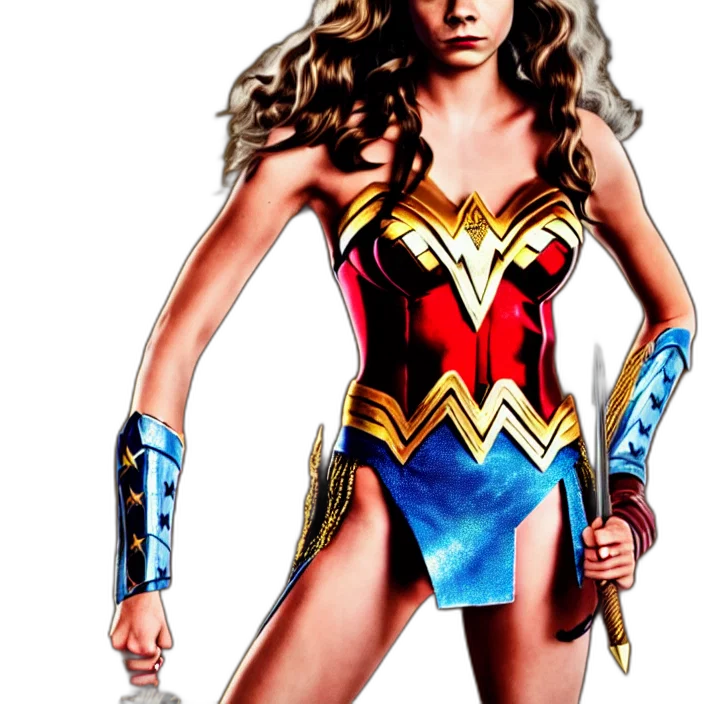 comic book art, concept art, fantasy art, cartoon transparent PNG cut-out