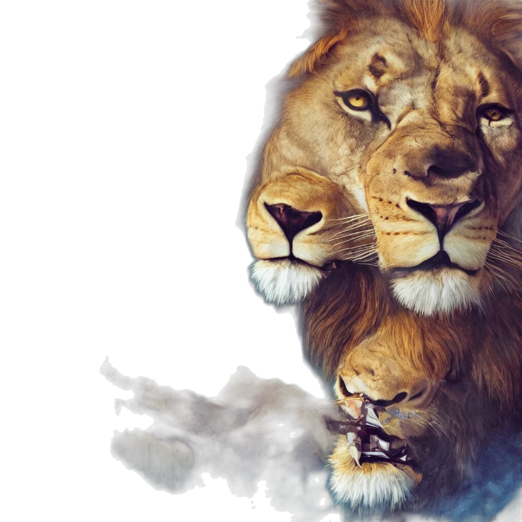animal, photorealistic, watercolor, fantasy art transparent PNG cut-out