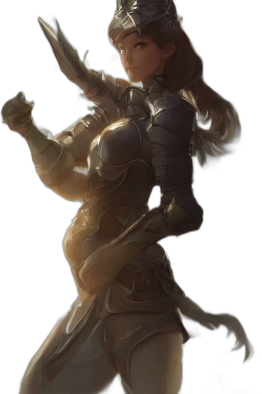 weapon, staff, sword, robot, concept art, fantasy art, anime, 3d render transparent PNG cut-out