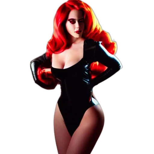 dress, comic book art, concept art, 3d render transparent PNG cut-out