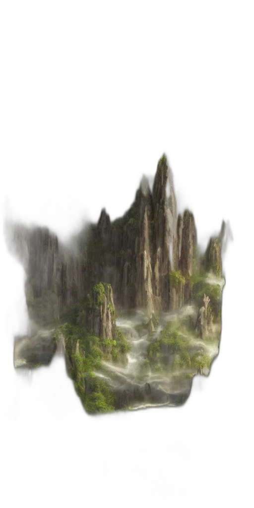 dragon, tree, hair, sword transparent PNG cut-out