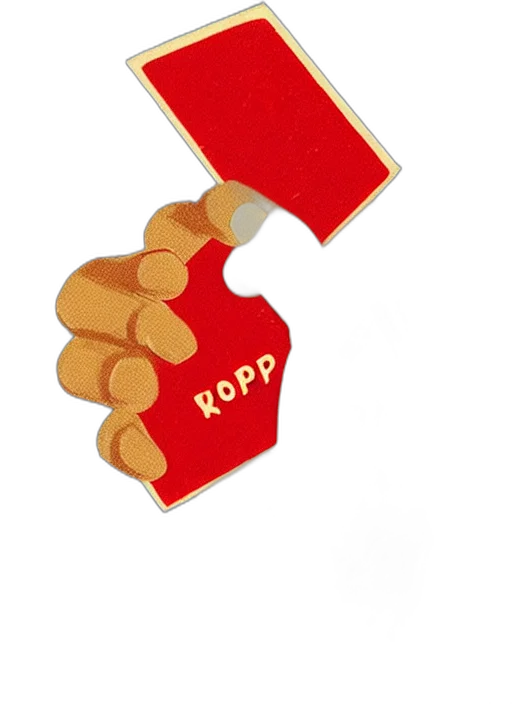 weapon, staff, jewelry, food, red, hand, holding, card transparent PNG cut-out