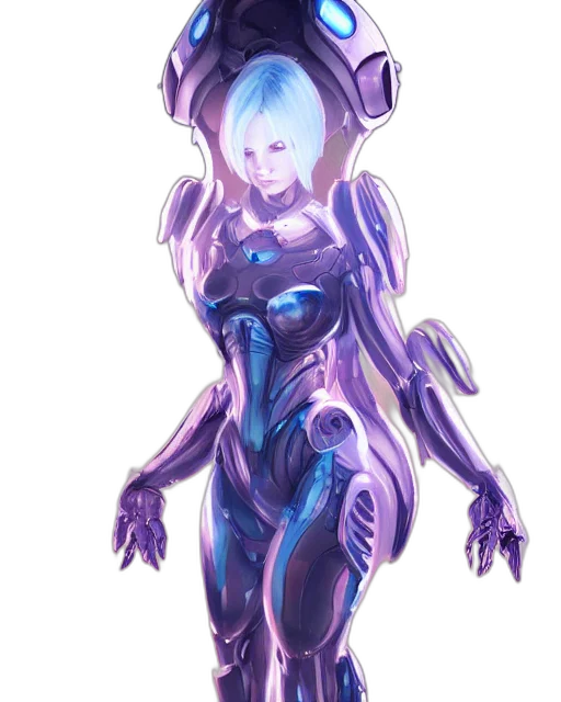 robot, dress, concept art, cyberpunk transparent PNG cut-out
