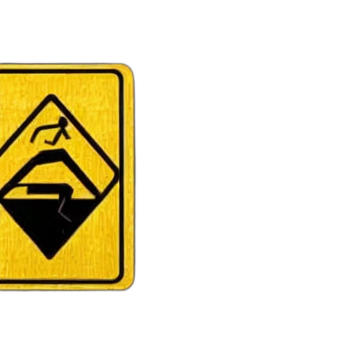 car, scene, symbolizes, caution, unforeseen transparent PNG cut-out