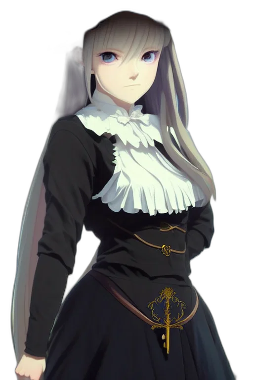 dress, staff, jacket, crown transparent PNG cut-out