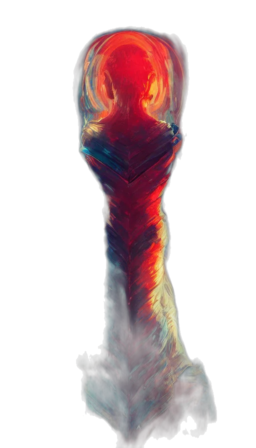 dragon, sword, staff, bottle transparent PNG cut-out