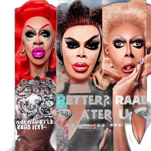 hair, better, call, rupaul transparent PNG cut-out