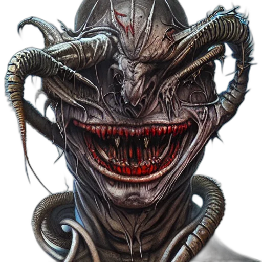 creature, face, mask, dragon transparent PNG cut-out