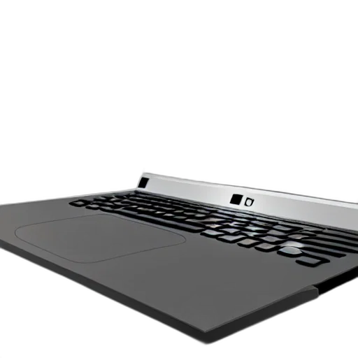 3d render, laptop, human, legs transparent PNG cut-out