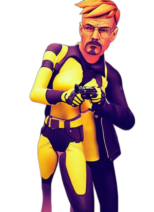 comic book art, concept art, cartoon, 3d render transparent PNG cut-out