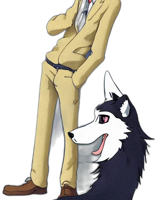 staff, jacket, animal, cartoon transparent PNG cut-out