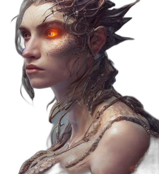 dragon, face, creature, mask, fantasy art, concept art, cyberpunk, photorealistic transparent PNG cut-out