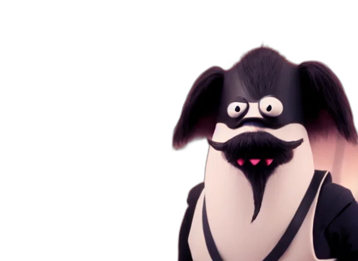 animal, 3d render, cartoon, concept art transparent PNG cut-out