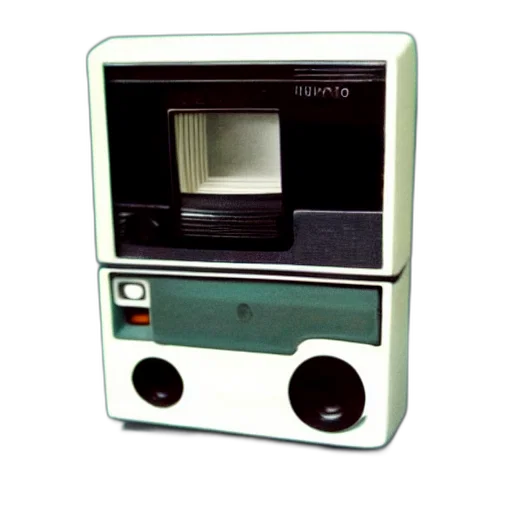 robot, food, furniture, weapon, 3d render, photorealistic, old, polaroid transparent PNG cut-out