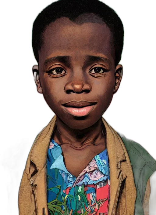 face, jacket, photorealistic, concept art, oil painting, watercolor, colourful, upper transparent PNG cut-out