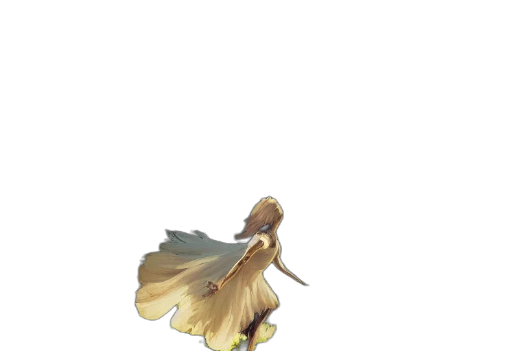 dress, staff, creature, dragon, concept art, fantasy art, watercolor, pixel art transparent PNG cut-out
