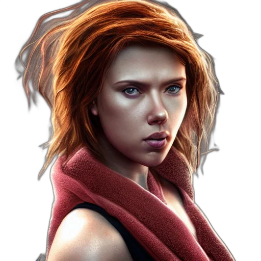 face, photorealistic, comic book art, concept art transparent PNG cut-out