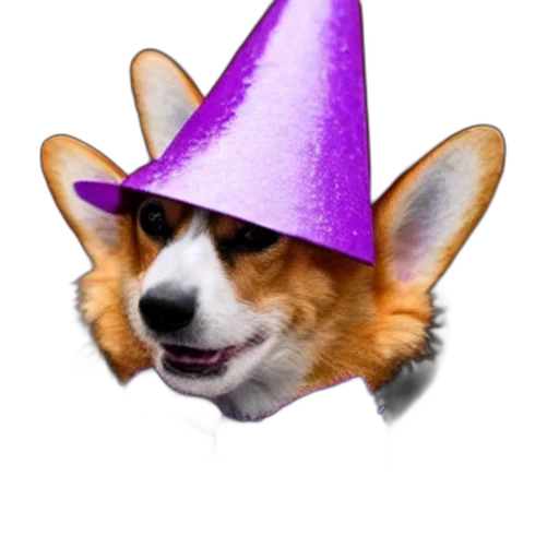 hat, crown, animal, staff transparent PNG cut-out
