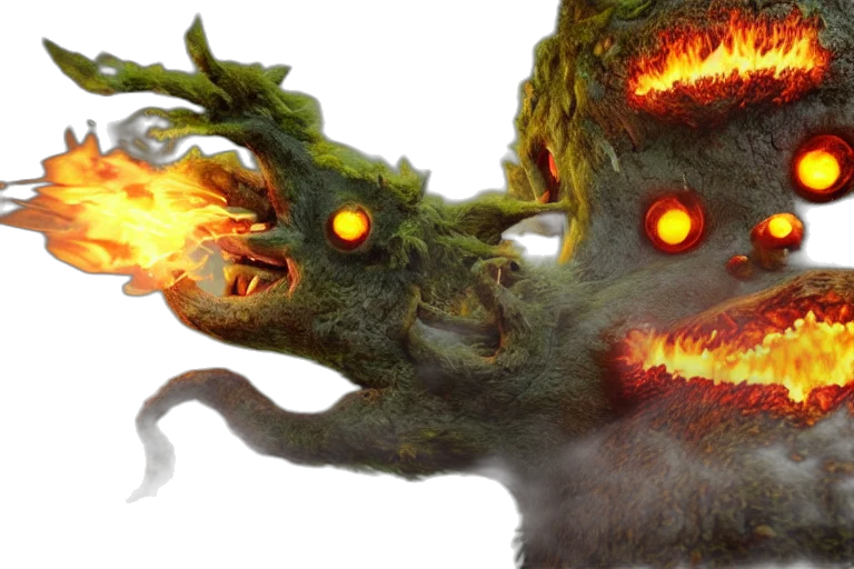 dragon, creature, concept art, 3d render transparent PNG cut-out