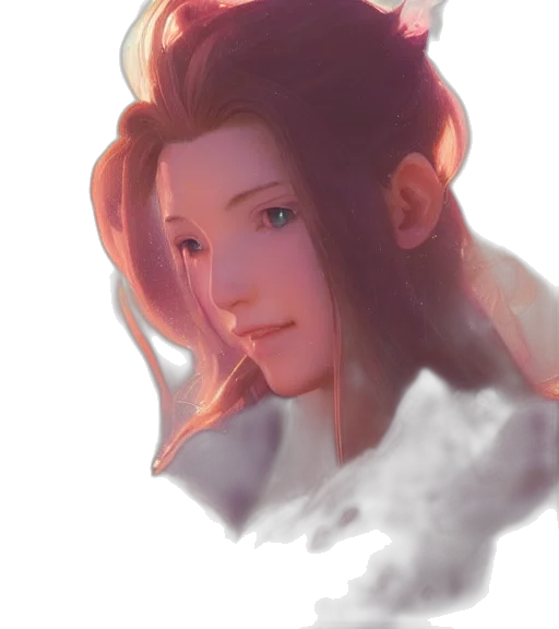 face, dragon, crown, hair transparent PNG cut-out