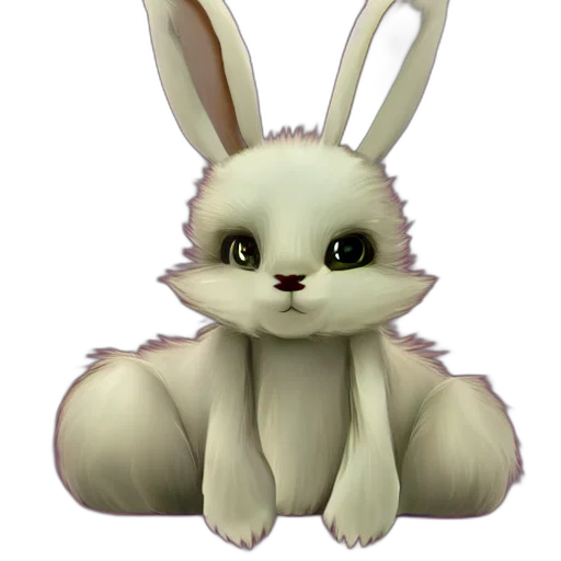 animal, creature, staff, 3d render transparent PNG cut-out