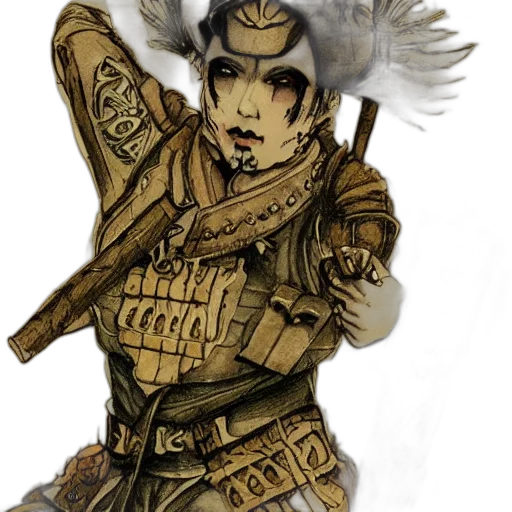 staff, weapon, mask, sword, fantasy art, concept art, comic book art, photorealistic transparent PNG cut-out