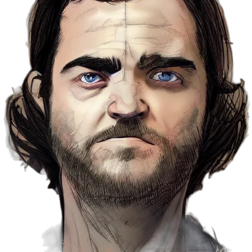 face, photorealistic, concept art, fantasy art, comic book art, beautiful, portrait, man transparent PNG cut-out