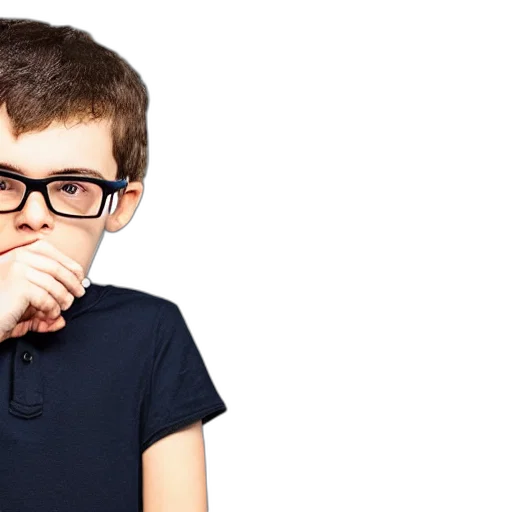 face, photorealistic, young, boy transparent PNG cut-out