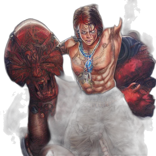 concept art, fantasy art, comic book art, photorealistic transparent PNG cut-out