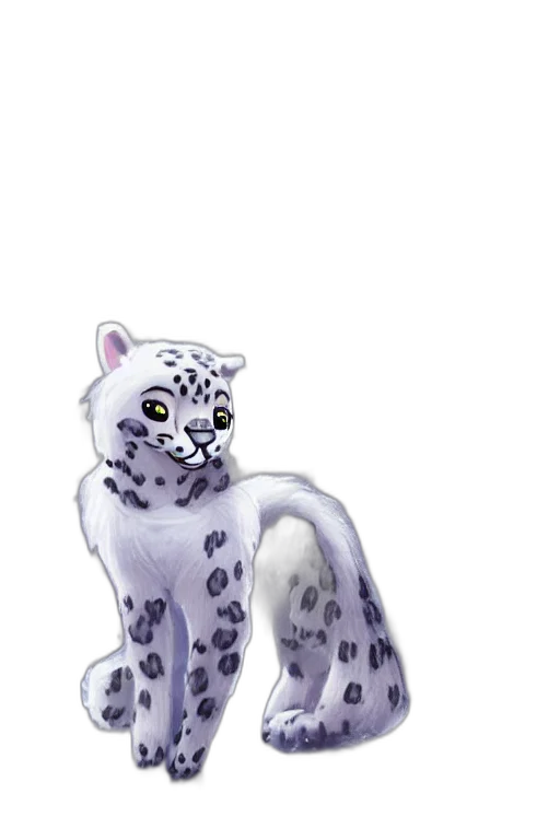 animal, creature, staff, jewelry, concept art, fantasy art, 3d render, watercolor transparent PNG cut-out