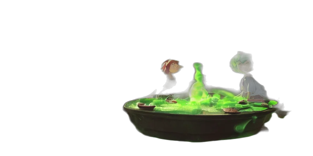 food, 3d render, concept art, underwater transparent PNG cut-out