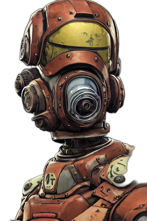 robot, mask, face, weapon transparent PNG cut-out