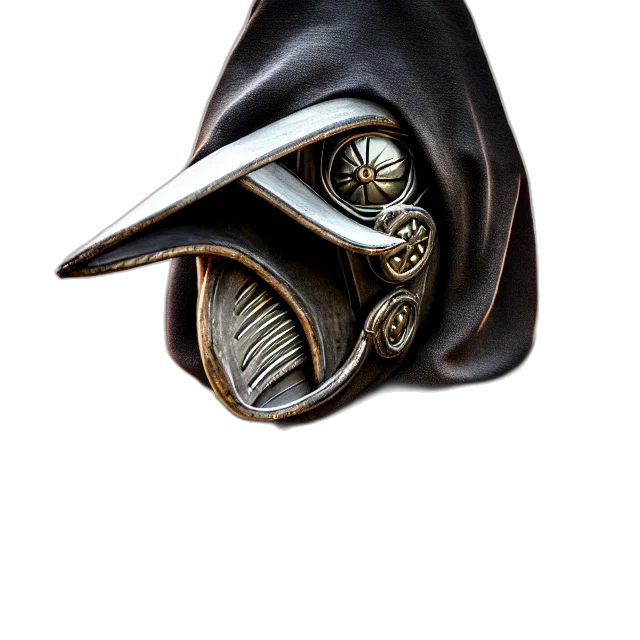mask, hat, jewelry, staff transparent PNG cut-out
