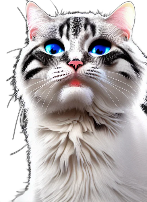 animal, creature, face, staff, photorealistic, 3d render, concept art, fantasy art transparent PNG cut-out