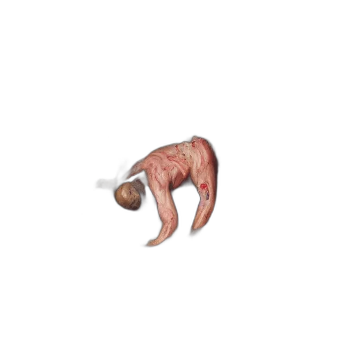 creature, animal, hair, staff transparent PNG cut-out