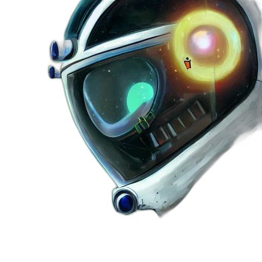 robot, mask, weapon, staff, concept art, cyberpunk, 3d render, comic book art transparent PNG cut-out