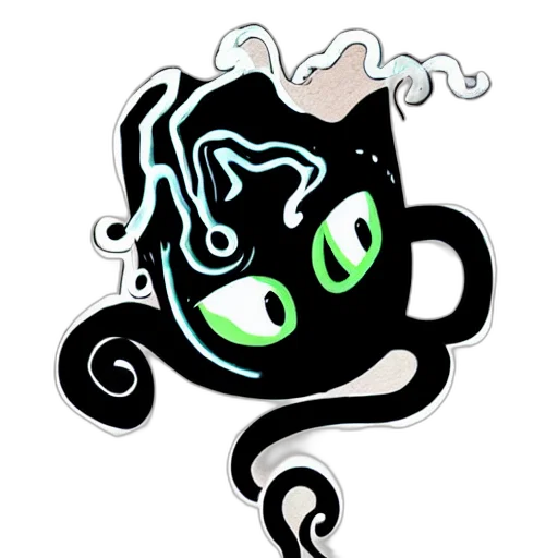 mask, creature, staff, dragon transparent PNG cut-out