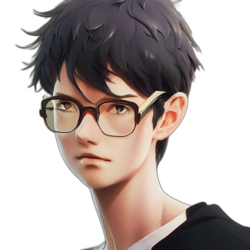 face, staff, mask, anime, fantasy art, cartoon, photorealistic, dark transparent PNG cut-out