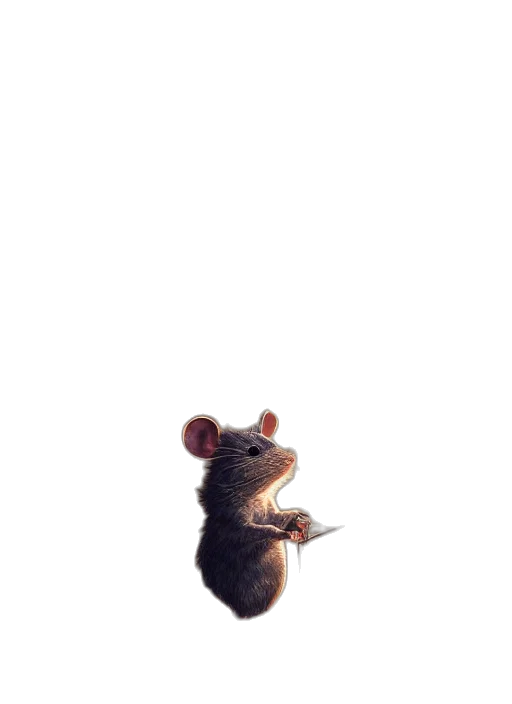 animal, creature, hat, food, 3d render, concept art, photorealistic, cartoon transparent PNG cut-out