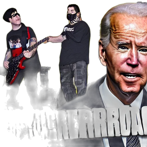 joe, biden, nofx, punk transparent PNG cut-out
