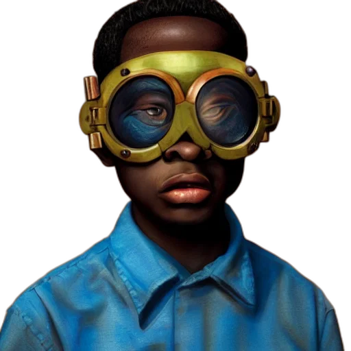 mask, face, concept art, 3d render, photorealistic, colourful, vfx, upper transparent PNG cut-out