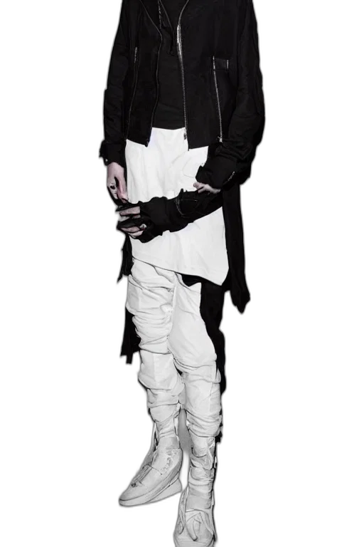jacket, staff, creature, concept art transparent PNG cut-out