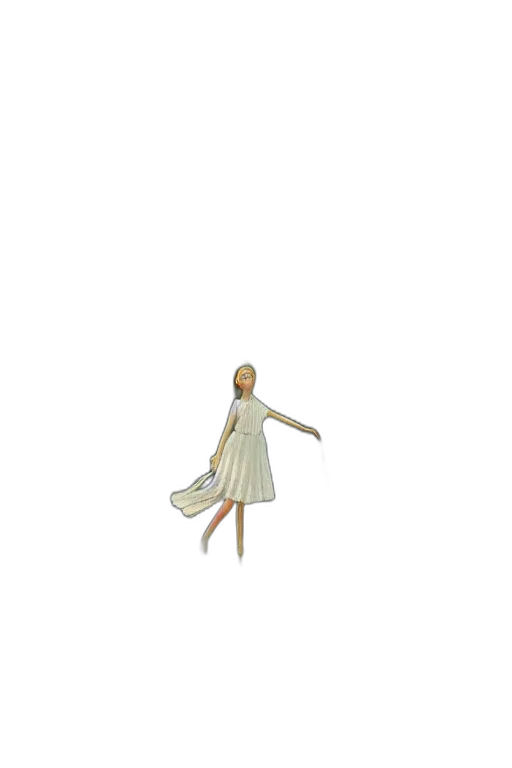 dress, creature, robot, shoes, pixel art, 3d render, concept art, fantasy art transparent PNG cut-out